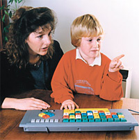 Teacher and student with BigKeys